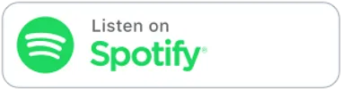 Rectangular button with the Spotify logo on the left and the text "Listen on Spotify" in gray and green on a white background—perfect for accessing Podcasts Archive or discovering new podcasts.